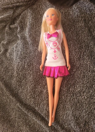 Barbie robe blanche et rose , brand: Simba, condizioni: Buone, taglia: 18-24 mesi / 86 cm, €3.00, €3.85 include la Protezione acquisti Pro