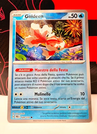 Carta Pokémon Goldeen 020/131 Pokeball Evoluzioni Prismatiche Holo Ita, marca: Pokémon, estado: Novo sem etiquetas, €3.00, €3.85 inclui Proteção do Comprador