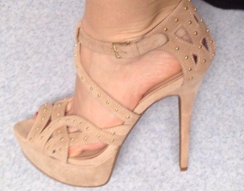 Chaussures beige talons #justfab #beige #talons #heels 2