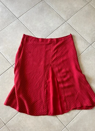 Gonna midi pois rossa, marca: Top Vintage, estado: Muy bueno, tamaño: L / 40 / 12, 4,00 €, 4,90 € Protección al comprador incluida