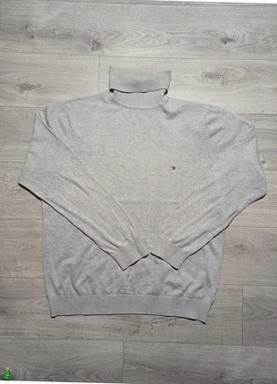 Pull-over Coll Roulé Tommy Hilfiger Gris Taille L Femme, merk: Tommy Hilfiger, staat: Heel goed, maat: L / 40 / 12, € 14,99, € 16,44 inclusief Kopersbescherming