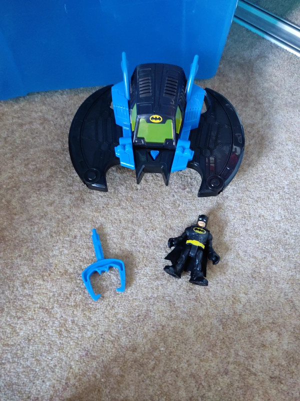 Imaginext on sale batman plane