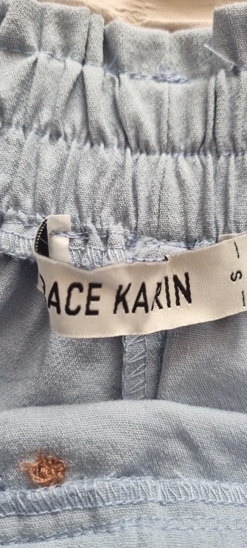 Pantalon bleu clair Grace Karin - photo numéro 3