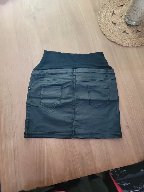 Jupe style "huilé"de maternité - photo numéro 2