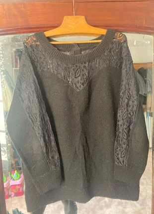 Pull dentelle Promo, marque: Promod, état: Bon état, taille: XL / 42 / 14, 2,00 €, 2,80 € Protection acheteurs incluse