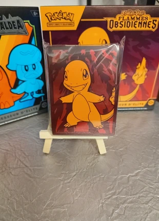 60 Protège carte Salamèche (pokémon), marca: Pokémon, estado: Muy bueno, 5,00 €, 5,95 € Protección al comprador incluida