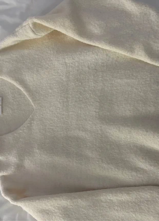Pull en laine crème, marque: Unique, état: Bon état, taille: Taille unique, 12,00 €, 13,30 € Protection acheteurs incluse