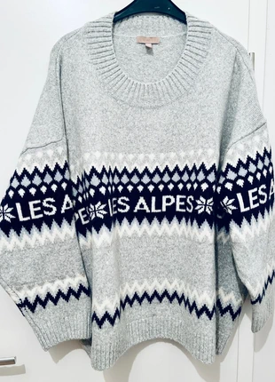 H&M Jacquardpullover - Größe 54 - 25€, marque: H&M, état: Neuf sans étiquette, taille: 7XL / 54 / 26, 25,00 €, 26,95 € Protection acheteurs incluse