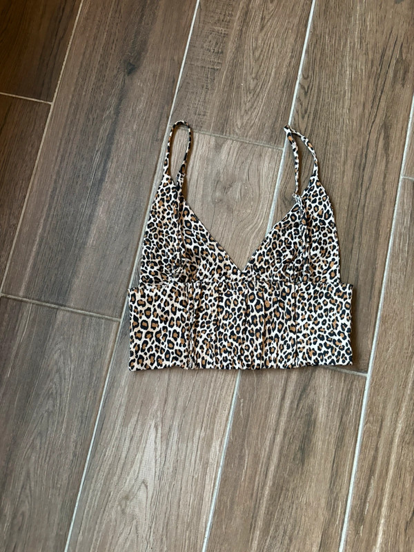 Zara cheetah cami 2