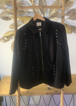 Veste noir, clouté, femme, style rock chic lewinger, brand: Lewinger, condition: Very good, size: L / 40 / 12, €5.00, €5.95 includes Buyer Protection