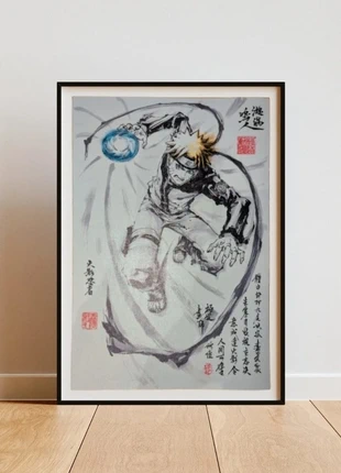 Affiche en toile Naruto, marque: Naruto, état: Très bon état, 7,00 €, 8,05 € Protection acheteurs (Pro) incluse