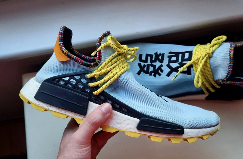 Adidas human race nmd baby blue online