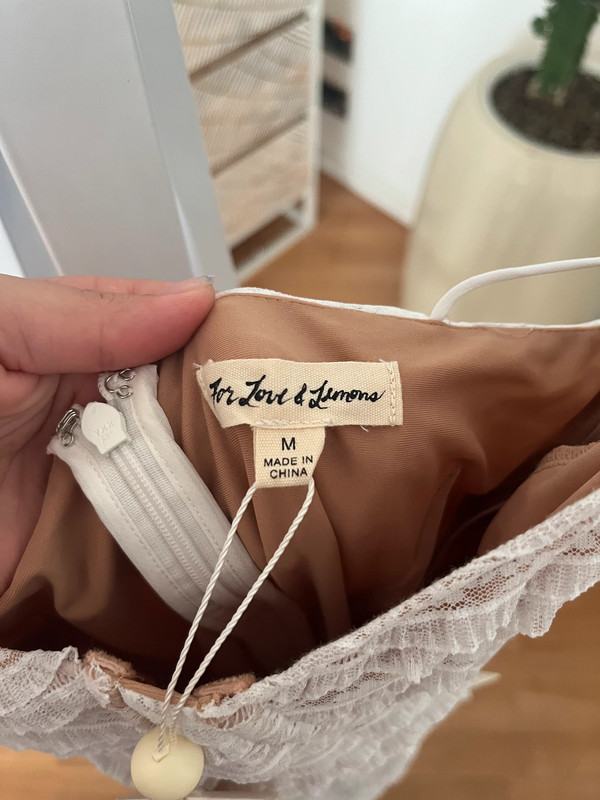 For love and lemons fondant shirred mini dress Vinted