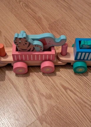 Train en bois pour tout petit., brand: Hema, condizioni: Buone, taglia: 3-6 mesi / 62 cm, €5.00, €5.95 include la Protezione acquisti
