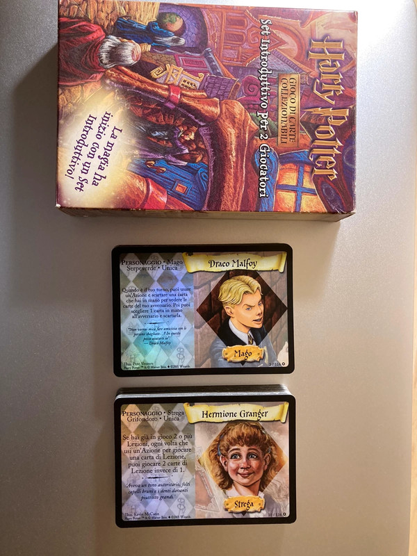 Harry Potter Gioco di Carte collezionabili Set introduttivo per 2