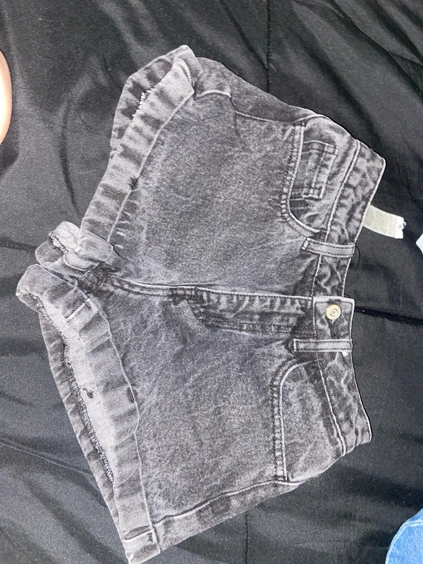 Black pacsun mom shorts 1