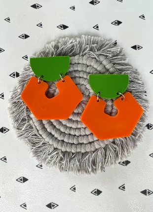 Brincos de resina, staat: Nieuw zonder prijskaartje, € 7,00, € 8,05 inclusief Kopersbescherming