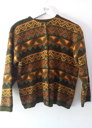Gilet boutonné vintage laine et acrylique 42 44, condition: Very good, size: XL / 42 / 14, €35.00, €37.45 includes Buyer Protection Pro