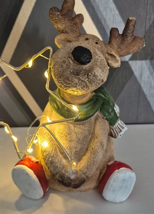 Reindeer with light up star Christmas ornament, brand: no brand, condition: New with tags, £11.00, £12.25 includes Buyer Protection