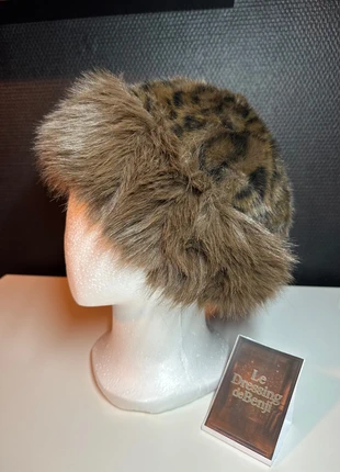 Bonnet Chapka fausse fourrure léopard Femme Doux & Chauds Automne/Hiver 56-58 cm, brand: Tendance, condition: New without tags, size: 56, €8.50, €9.63 includes Buyer Protection