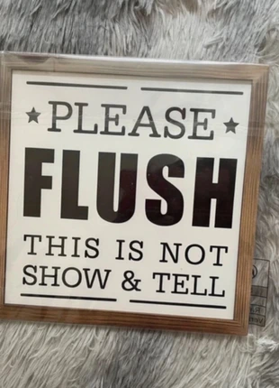brand new wooden novelty funny toilet Plaque / sign, brand: Funny, condition: New without tags, £4.50, £5.43 includes Buyer Protection