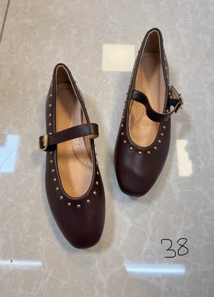 Ballerine marron chocolat 38, condition: Very good, size: 38, €15.00, €16.45 includes Buyer Protection