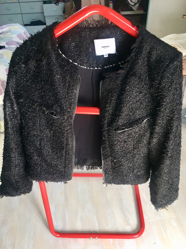 Veste noire suncoo Vinted