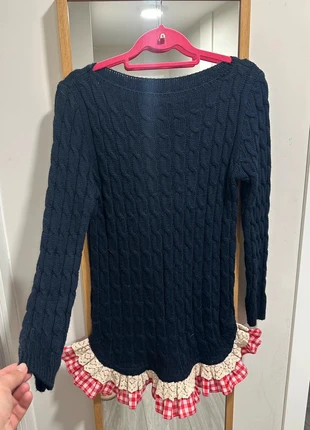 Jersey azul marino con volantes edición limitada Siara – Talla L, marca: Siara, estado: Muito bom, tamanho: L / 40 / 12, €21.00, €22.75 inclui Proteção do Comprador
