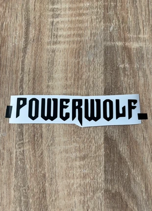 Stickers Powerwolf noir, brand: POWERWOLF, condition: New, €5.00, €5.95 includes Buyer Protection