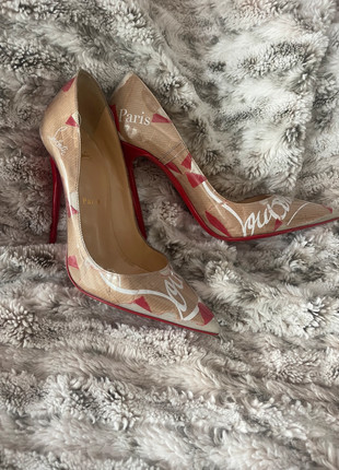 Louboutin Herrenschuhe Weiss/Gold, Schwarz/Gold - Vinted