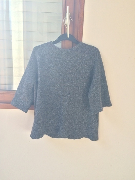 Pull Mango gris taille 36 (S) 1