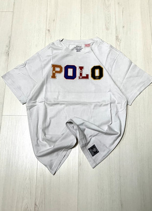 Tee Shirt Polo Ralph Lauren Blanc Texture Détails Coton - Homme XS, brand: Ralph Lauren, condizioni: Ottime, taglia: XS, €14.90, €16.35 include la Protezione acquisti