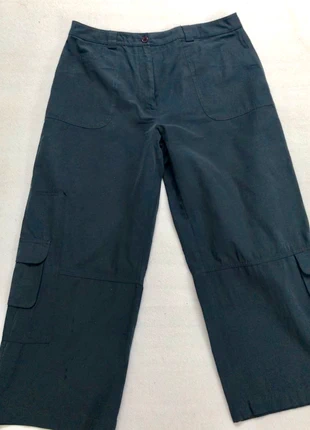 Pantacourt bleu , brand: Jacqueline Riu, condition: Satisfactory, size: XL / 42 / 14, €2.00, €2.80 includes Buyer Protection