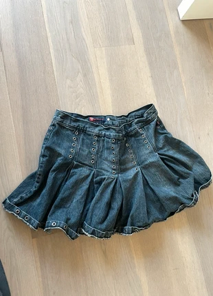 Denim plooirokje Coolcat, marque: CoolCat, état: Très bon état, taille: M / 38 / 10, 10,00 €, 11,20 € Protection acheteurs incluse