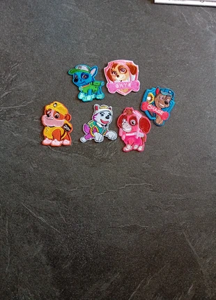 6 Toppe termoadesive Paw Patrol, marque: Paw Patrol, état: Neuf sans étiquette, 2,50 €, 3,33 € Protection acheteurs incluse