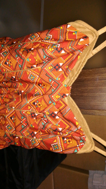 Robe bande of gypsies a motifs ethniques  3