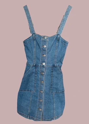 Robe en jean H&M – Taille 34 – Polyvalente été/hiver, marca: H&M, estado: Muy bueno, tamaño: XS / 34 / 6, 5,00 €, 5,95 € Protección al comprador incluida