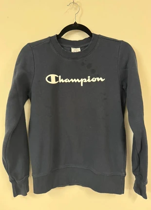 👕 Sudadera Champion azul marino (talla S), brand: Champion, condizioni: Discrete, taglia: S, €4.00, €4.90 include la Protezione acquisti