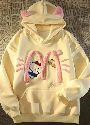 Pull Hello Kitty Kawaii oreille de chat, marke: Hello Kitty, zustand: Neu, mit Etikett, größe: S / 36 / 8, 30,00 €, 32,20 € inklusive Vinted-Käuferschutz