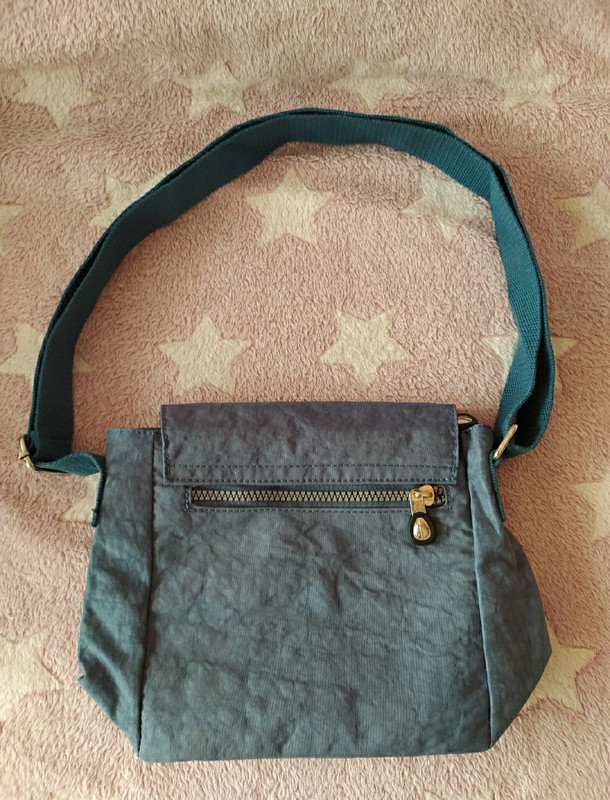 Bolso verano de nylon azul denim 2