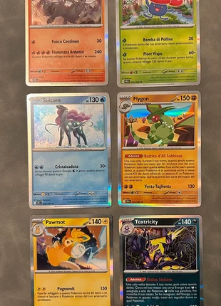Set 6 carte rare holo Fiamme Spettrali (PFL, ITA), marque: Pokémon, état: Neuf sans étiquette, 1,50 €, 2,28 € Protection acheteurs incluse