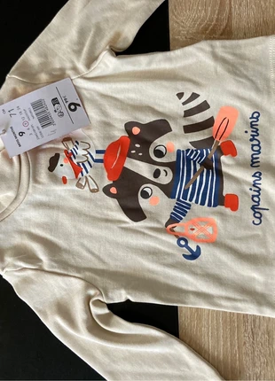 Haut DPAM, marke: Du Pareil au Même, zustand: Neu, mit Etikett, größe: 6-9 Monate / 68, 2,00 €, 2,80 € inklusive Vinted-Käuferschutz