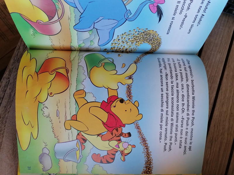 Libro per bambini Winnie-the-Pooh