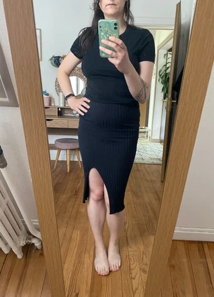 Jupe fendue moulante, marque: Pimkie, état: Très bon état, taille: L / 40 / 12, 2,00 €, 2,80 € Protection acheteurs incluse