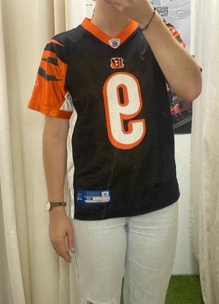 Jersey NFL Bengals Palmer, marca: Reebok, estado: Muito bom, tamanho: M, €45.00, €47.95 inclui Proteção do Comprador