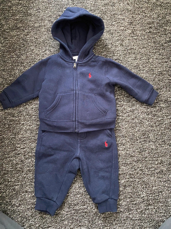 Ralph lauren clearance navy tracksuit