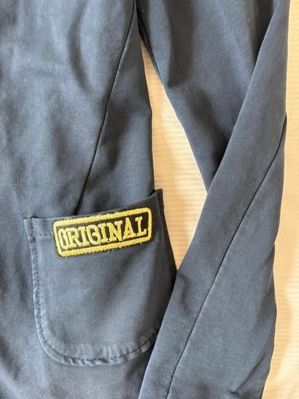 Blazer Veste bleu marine – Made Initially – Taille S – Avec écusson - photo numéro 3