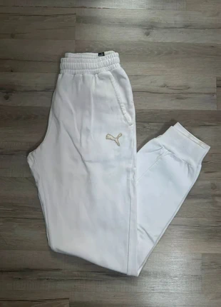 Jogging puma blanc - Taille S, merk: Puma, staat: Nieuw zonder prijskaartje, maat: S, € 15,00, € 16,45 inclusief Kopersbescherming