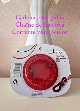 Cadena para gafas antideslizante. Chaîne à lunettes antidérapante 👓 Corrente para óculos, marca: Local, estado: Novo com etiquetas, €3.50, €4.38 inclui Proteção do Comprador