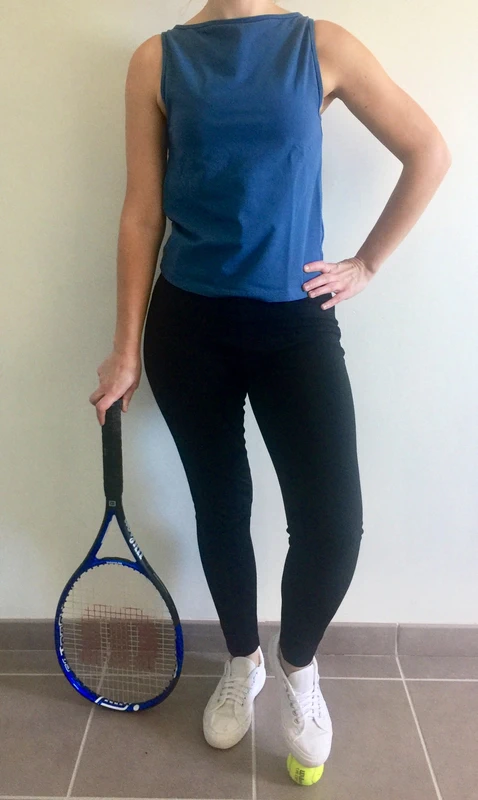 Débardeur de sport avec brassière intégrée